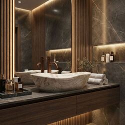 Náhled obrázku:  REA Umyvadlo na desku 56x38 cm Emilia Reno