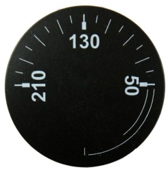 Náhled obrázku: Regulus Knoflík čočkový černý, 0-210 stupňů 2164 