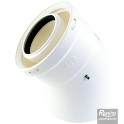 Regulus Koleno 45° 60/100 PP/PP  14607