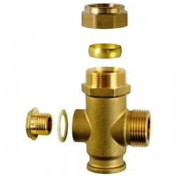 Regulus Kříž na výstup kolektoru 13716