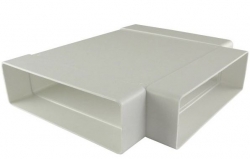 Regulus Odbočka čtyřhranná T-kus DN125, 60x200 mm