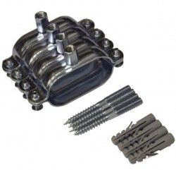 Regulus Sada držáků na zeď pro trubky Solarflex A DN16 (9641)