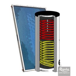 Regulus Solární sestava pro ohřev vody SOL 250/2