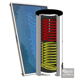 Náhled obrázku: Regulus Solární set pro přípravu TV pro 1-2 osoby SOL 160/2 - 20936 