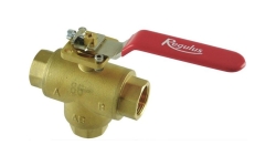 Náhled obrázku: Regulus Zónový ventil kulový třícestný VZU M 320 