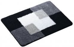 Ridder COINS předložka 60x90 cm s protiskluzem, polyester, šedá