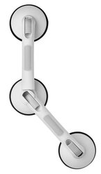 Ridder HANDICAP madlo s přísavkami s nastavitelným úhlem, bílá - A0256001