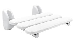 Ridder HANDICAP sklopné sedátko do sprchového koutu, 36x25cm, bílá - A140101