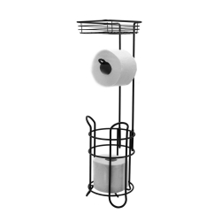 RIDDER Mila Stojan s držákem na toaletní papír černá