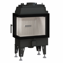 Náhled obrázku: Rohová krbová vložka pro pasivní domy BEF Home Passive 8 CL (5,9kW) 