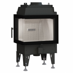 Náhled obrázku: Rohová krbová vložka pro pasivní domy BEF Home Therm 8 CL Passive 8kW 