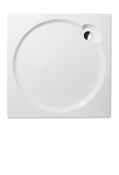 Náhled obrázku: Roltechnik - Roth Project Samonosná sprchová vanička 90x90cm ALOHA-P/900 čtvercová akrylát 