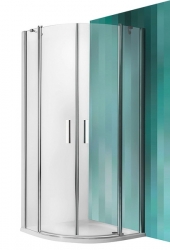 Roltechnik - Roth Sprchový kout čtvrtkruhový 90x90cm TR2/900 Tower Line brillant sklo čiré