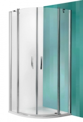 Roltechnik - Roth Sprchový kout čtvrtkruhový 90x90cm TR2 LIGHT/900 Tower Line sklo čiré brillant