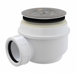 Roltechnik - Roth Vaničkový sifon snížený nerez mřížka Ø50/60