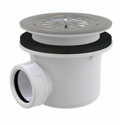 Roltechnik - Roth Vaničkový sifon snížený nerez mřížka Ø90