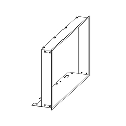 Romotop Krycí rámek I3LJ pro krbovou vložku IMPRESSION 3G L