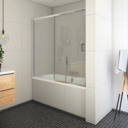 ROTH LLV2/1500 Vanová zástěna s posuvnými dveřmi 150x150 cm