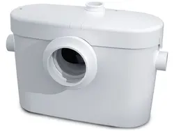Sanibroy Saniaccess 2 sanitární kalové čerpadlo pro WC a umyvadlo, jednoduchý servisní přístup