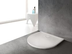 Sanplast Sprchová vanička půlkruhová BPP-M/SPACE, litý mramor