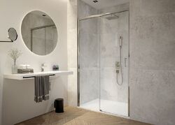 Sanplast Sprchové dveře do niky D2/EXA LINE posuvné