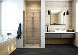 Sanplast Sprchové dveře do niky DD/BASIC dvoukřídlé