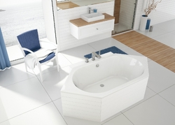 Sanplast Vana šestiúhelníková 190x90 cm W6K/FREE, akrylát