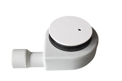 Sanplast Vaničkový sifon Ø90 s bílou krytkou (661-A0042)