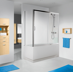 Sanplast Vanová zástěna přes celou vanu D2-W/TX5b