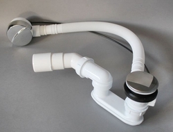 Sanplast Vanový sifon s bovdenem Ø52, délka 57 cm (661-A0008)