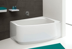 Sanplast WAL(P)/FREE Vana asymetrická 90x150cm, akrylát