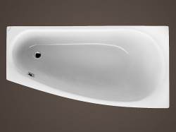 Santech Ariela Rohová asymetrická vana 160x80cm