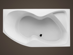 Náhled obrázku: Santech Fontana Rohová asymetrická vana 170x95cm 