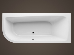 Náhled obrázku: Santech Optima Asymetrická vana 169x75cm 
