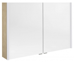 Sapho ALIX Galerka s LED osvětlením, 106x70x17,5cm, jilm bardini - AX106-0013