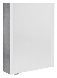 Sapho ALIX Galerka s LED osvětlením 56x70x17,5cm, levá/pravá, dub stříbrný - AX156-0011