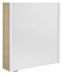 Sapho ALIX Galerka s LED osvětlením 66x70x17,5cm, levá/pravá, jilm bardini - AX166-0013