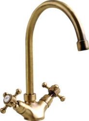 Sapho Antea Dřezová baterie stojánková kohoutková výška 275mm bronz