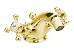 Sapho Antea  Stojánková bidetová kohoutková baterie s výpustí zlato