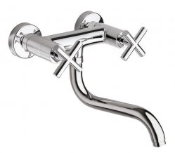 Sapho Axia Nástěnná baterie 150mm chrom