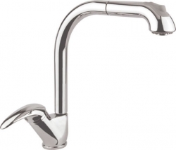 Sapho Axus Stojánková dřezová baterie se sprchou chrom