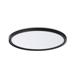 Sapho AZPO stropní LED svítidlo, ø 290mm, 18,5W, 3000/4000/6000K, IP54, černá mat - 31515