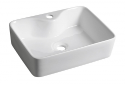 Sapho Balena Umyvadlo na desku 48x37 cm