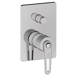 Sapho BEBÉ Podomítková baterie, 2 výstupy, chrom