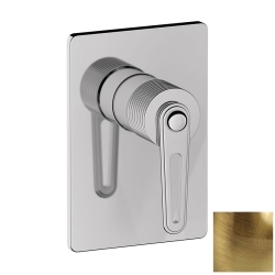 Sapho BEBÉ Podomítková sprchová baterie, 1 výstup, bronz