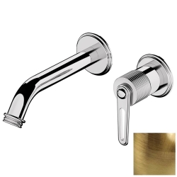 Sapho BEBÉ Podomítková umyvadlová baterie, bronz