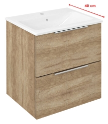 Sapho Cirasa Skříňka pod umyvadlo 48x54x39cm dub alabama
