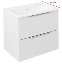 Sapho Cirasa Skříňka pod umyvadlo 58x54x39cm bílá lesk