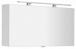 Sapho CLOE Galerka s LED osvětlením 100x50x18cm, bílá (CE100) - CE100-0030