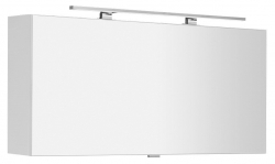 Sapho CLOE Galerka s LED osvětlením 120x50x18cm, bílá (CE120) - CE120-0030